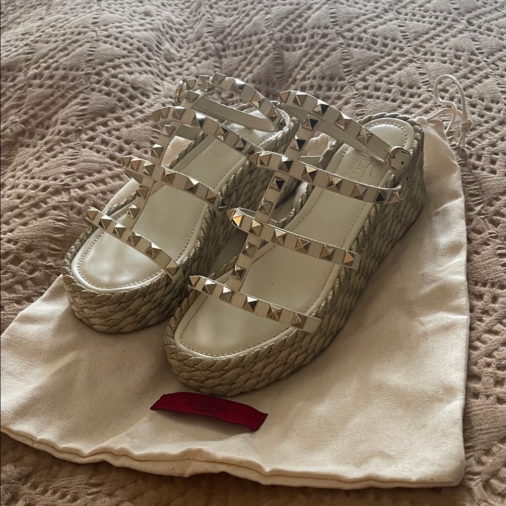 Valentino Garavani Rock studded Espadrilles